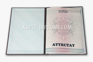 аттестат за 9 класс - купить